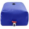 Foldable 1500L Water Tank with Tap - Durable PVC Storage