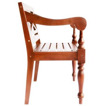 Batavia Chairs 2 pcs - Dark Brown Solid Mahogany Wood