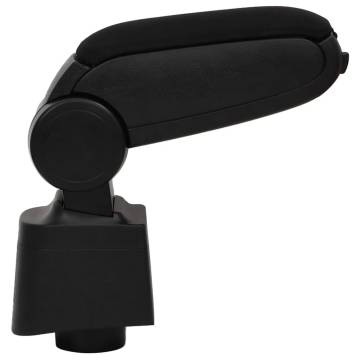 Car Armrest Black - Adjustable Storage for VW POLO | HipoMarket