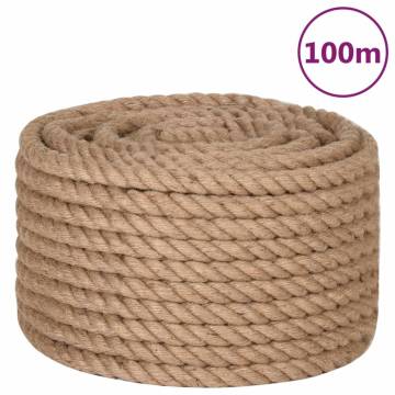 100% Jute Rope 20mm - 100m Durable & Versatile - HipoMarket