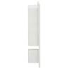 Shower Niche with 2 Compartments Matt White - 41x51x10 cm