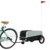 Durable Bike Trailer - Black & Grey, 30 kg Capacity | Hipo Market