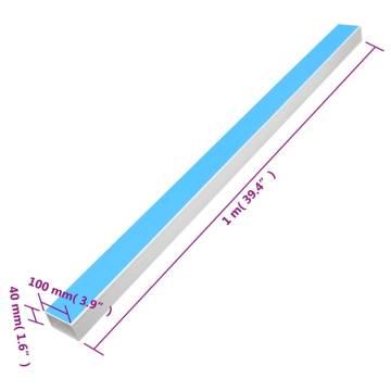 Cable Trunking Self-Adhesive 100x40 mm - 10 m PVC | HipoMarket