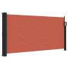 Retractable Side Awning Terracotta 100x500 cm - Hipomarket