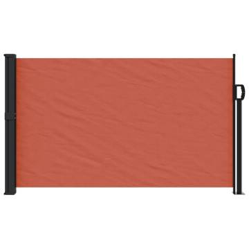 Retractable Side Awning Terracotta 120x500 cm | HipoMarket