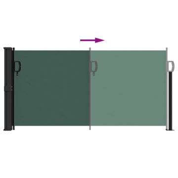 Retractable Side Awning - Dark Green 100x300 cm | HipoMarket