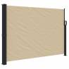 Retractable Side Awning Beige 140x600 cm | Hipomarket