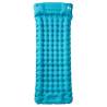 Self Inflating Camping Mattress with Pillow - 1 Person Blue