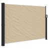 Retractable Side Awning Beige 140x500 cm | Hipomarket