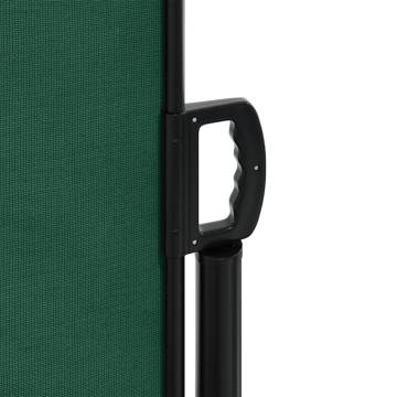 Retractable Side Awning Dark Green 180x500 cm - HipoMarket