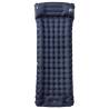 Self Inflating Camping Mattress with Pillow - 1-Person Grey