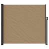 Retractable Side Awning Taupe 180x600 cm - Privacy Screen