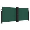 Retractable Side Awning Dark Green 100x600 cm | HipoMarket