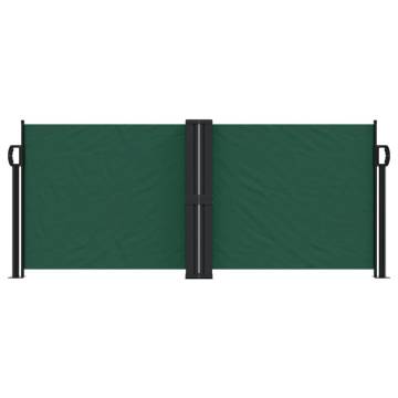 Retractable Side Awning Dark Green 100x600 cm | HipoMarket