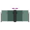 Retractable Side Awning Dark Green 100x600 cm | HipoMarket