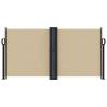 Retractable Side Awning Beige 120x600 cm - Instant Privacy Oasis