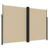 Retractable Side Awning Beige 220x600 cm | Hipo Market