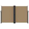 Retractable Side Awning Taupe 160x1200 cm | Privacy Solution