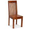 Modern Solid Wood Dining Chairs - 6 pcs Sheesham Finish