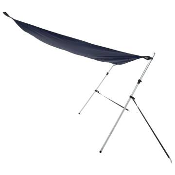 T-Top Shade Extension Blue 170x170 cm - UV & Water Resistant