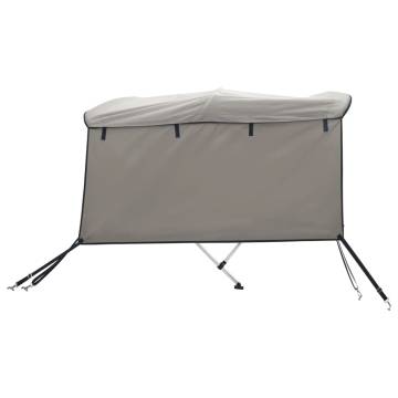 4-Bow Bimini Top with Sidewalls - 243x(230-244)x137 cm