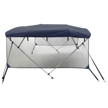 3-Bow Bimini Top with Mesh Sidewalls | UV & Water Resistant