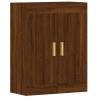 Wall Mounted Cabinets - 2 pcs Brown Oak Engineered Wood