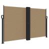 Retractable Side Awning Taupe 140x1000 cm - Privacy & Protection