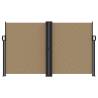 Retractable Side Awning Taupe 140x1000 cm - Privacy & Protection