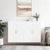 Stylish Wall Mounted Cabinets - High Gloss White | Hipo Market