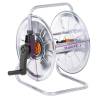 Wall Mounted Hose Reel for 50m 1/2" Hose - Galvanized Steel