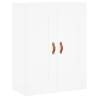 Stylish Highboard White 69.5x34x180 cm - Hipomarket