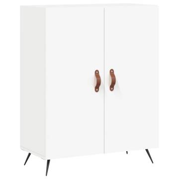 Stylish Highboard White 69.5x34x180 cm - Hipomarket