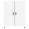 Stylish Highboard White 69.5x34x180 cm - Hipomarket