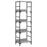 Bookshelf Grey Sonoma 50x33x153 cm | Durable Engineered Wood