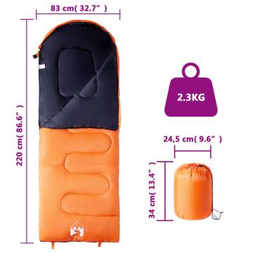 3-4 Season Adult Sleeping Bag - Perfect for Camping & Hiking