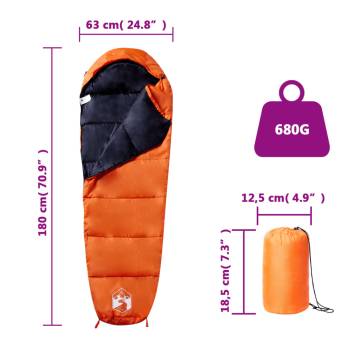 Mummy Sleeping Bag for Adults - 3 Seasons Comfort & Warmth