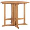 Folding Garden Dining Table Ø90x75 cm Solid Teak Wood Size Ø 90x75 cm Quantity in Package 1 Shape round 