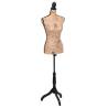 Ladies Bust Display Bust Brown Black Jute Female Mannequin Display Colour brown Number of 1 