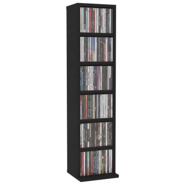 CD Cabinet Black 21x20x88 cm - Stylish Storage Solution