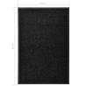 Washable Black Doormat 60x90 cm - Durable & Non-slip