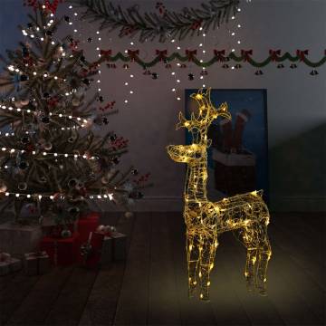 Reindeer Christmas Decoration - 90 LEDs | Winter Decor