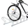 Bicycle Stand for 6 Bikes - Galvanised Steel | HipoMarket