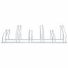 Bicycle Stand for 6 Bikes - Galvanised Steel | HipoMarket