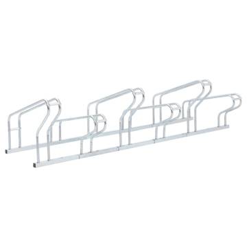 Bicycle Stand for 6 Bikes - Galvanised Steel | HipoMarket