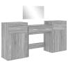 4 Piece Grey Sonoma Dressing Table Set | Stylish Bedroom Decor