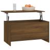 Brown Oak Coffee Table with Lift-Top Design | HipoMarket