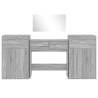 4 Piece Grey Sonoma Dressing Table Set | Stylish Bedroom Decor