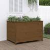 Garden Raised Bed Honey Brown 119.5x82.5x78 cm Solid Wood Pine Colour honey brown pine Size 119.5 x 82.5 x 78 cm Quantity in Package 1 