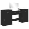 4 Piece Black Dressing Table Set - Timeless Bedroom Elegance